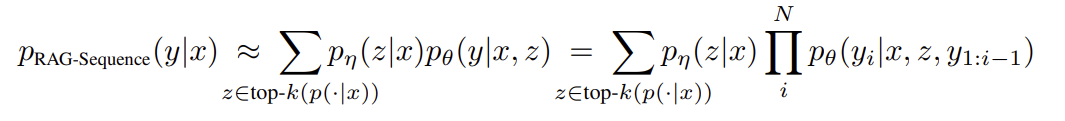 RAG-Sequence Model